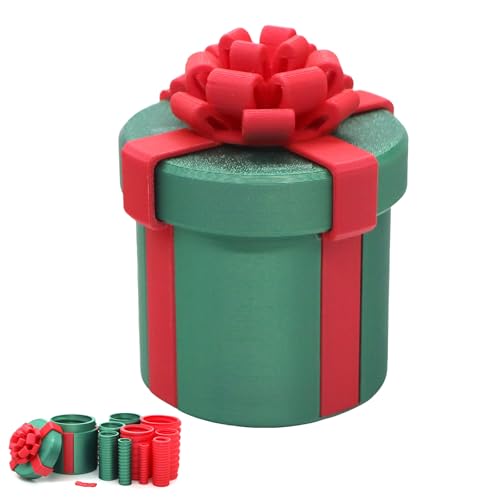 Mtbricey Ärgerliche Verschachtelte Schrauben Geschenkbox 7x9cm/2.76x3.54zoll Dumme Nervige Geschenk Geldrätselbox Wiederverwendbare Matrjoschka Puppen für Geburtstag Partyspiele (Stil D)