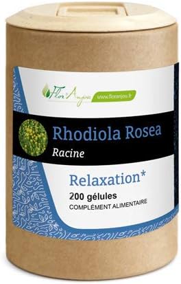 Floranjou – Rhodiola rosea capsules – 200 capsules