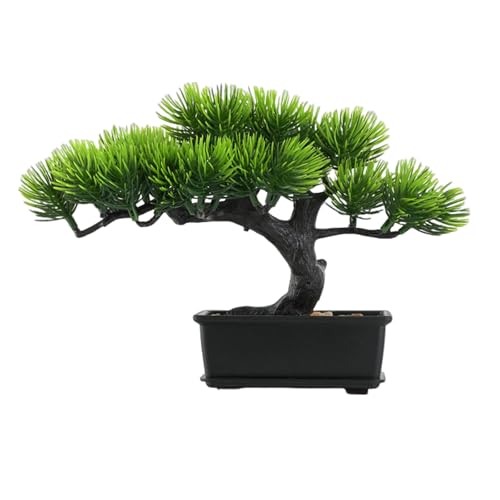 Molyorch Falsas Plantas Artificiales, Bonsáis Artificiales de Plástico, Bonsai Artificial Decoración de Plantas, para la decoración de Ventanas, escritorios, Salas de Estar y dormitorios