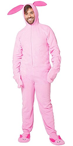 A CHRISTMAS STORY Men_s Deranged Bunny Pajamas