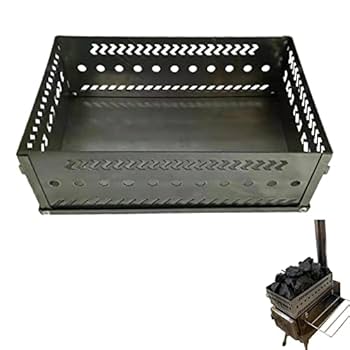 Amazon | 薪ストーブ サウナストーン カゴ キャンプ用グリル