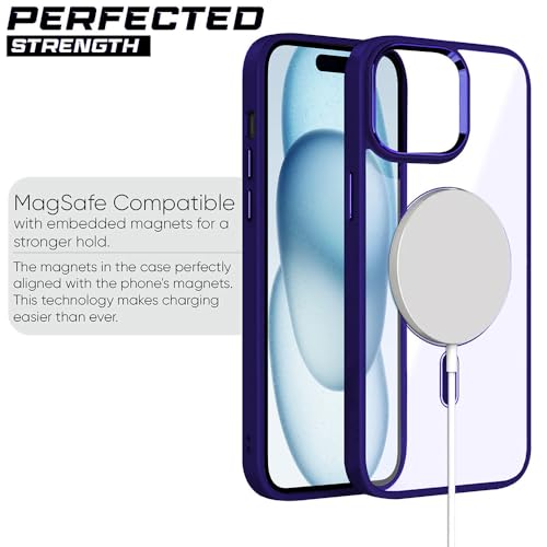 Image of amazon basics Mobile Cover for Apple iPhone 14 Pro | Full Camera Protection | Premium Liquid Silicon Case | Flexible Bumper Case for Apple iPhone 14 Pro (Dark Purple)