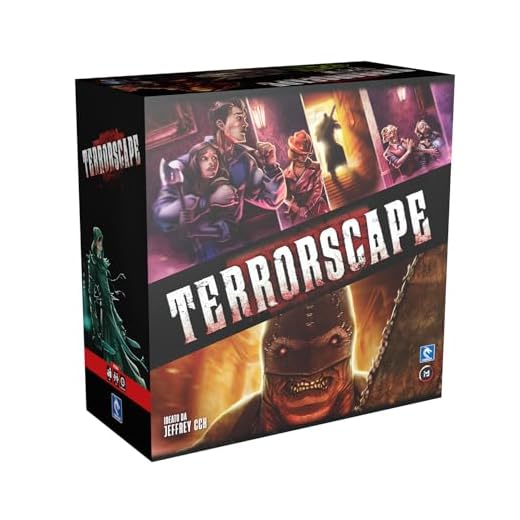 Pendragon - Terrorscape - Edizione italiana - Gioco da tavolo, Età 14+,2-4 Giocatori
