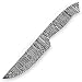 ColdLand Knives 11.25" Handmade Damascus Steel Blank Blade for Knife Making Supplies ZB40