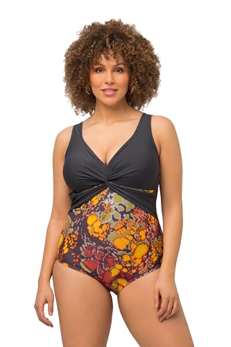 Ulla Popken Damen große Größen Übergrößen Plus Size Badeanzug,...