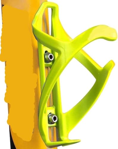 Porte-gobelet de vélo léger jaune 2 pièces en structure flexible et robuste - 5