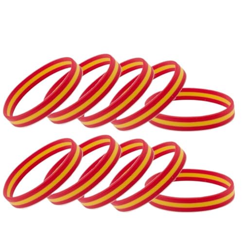 CHRISK Yemen Flag Silicone Women Men's Bracelets Sports Wrist Strap jewelry 2pcs (Color : FB-0001, Size : 2pcs)