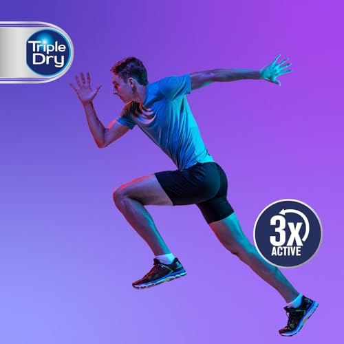 Triple Dry Antitranspirant Roll-On, 50 ml, Deo gegen starkes Schwitzen, antibakterielles Deo für 72 h Schutz, parfümfreies Antitranspirant (Verpackung kann variieren)