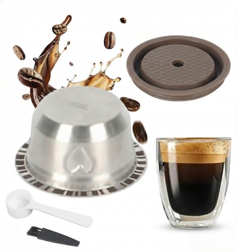 Sendoger 150ml Reusable Coffee Pod...