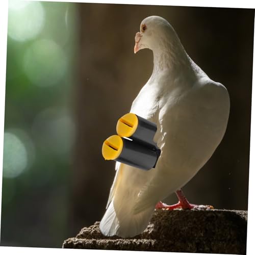 Silbato plástico liviano para entrenamiento de palomas miniatura 6