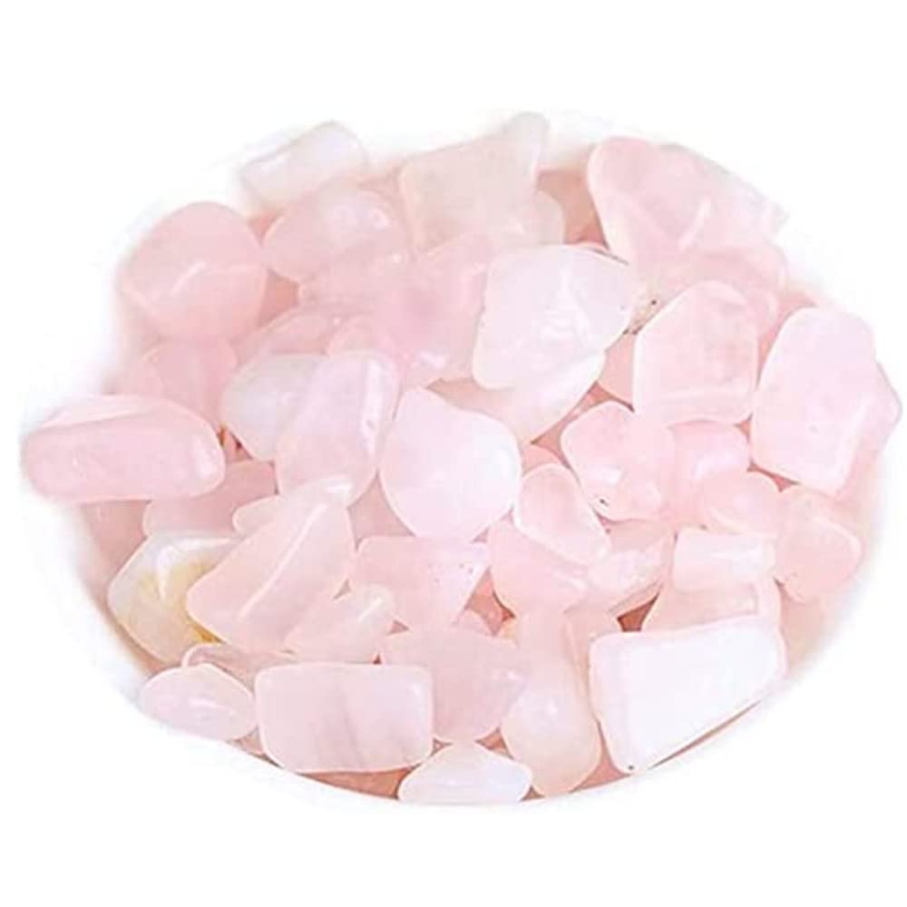 Ciottoli decorativi per acquario mini giardino per micro paesaggio, granuli di ghiaia fiume passerella abbellimento rosa, 200 g