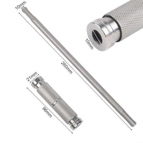 Varilla de extensión de cambio rápido de 260 mm fabricada en acero templado altamente resistente 6