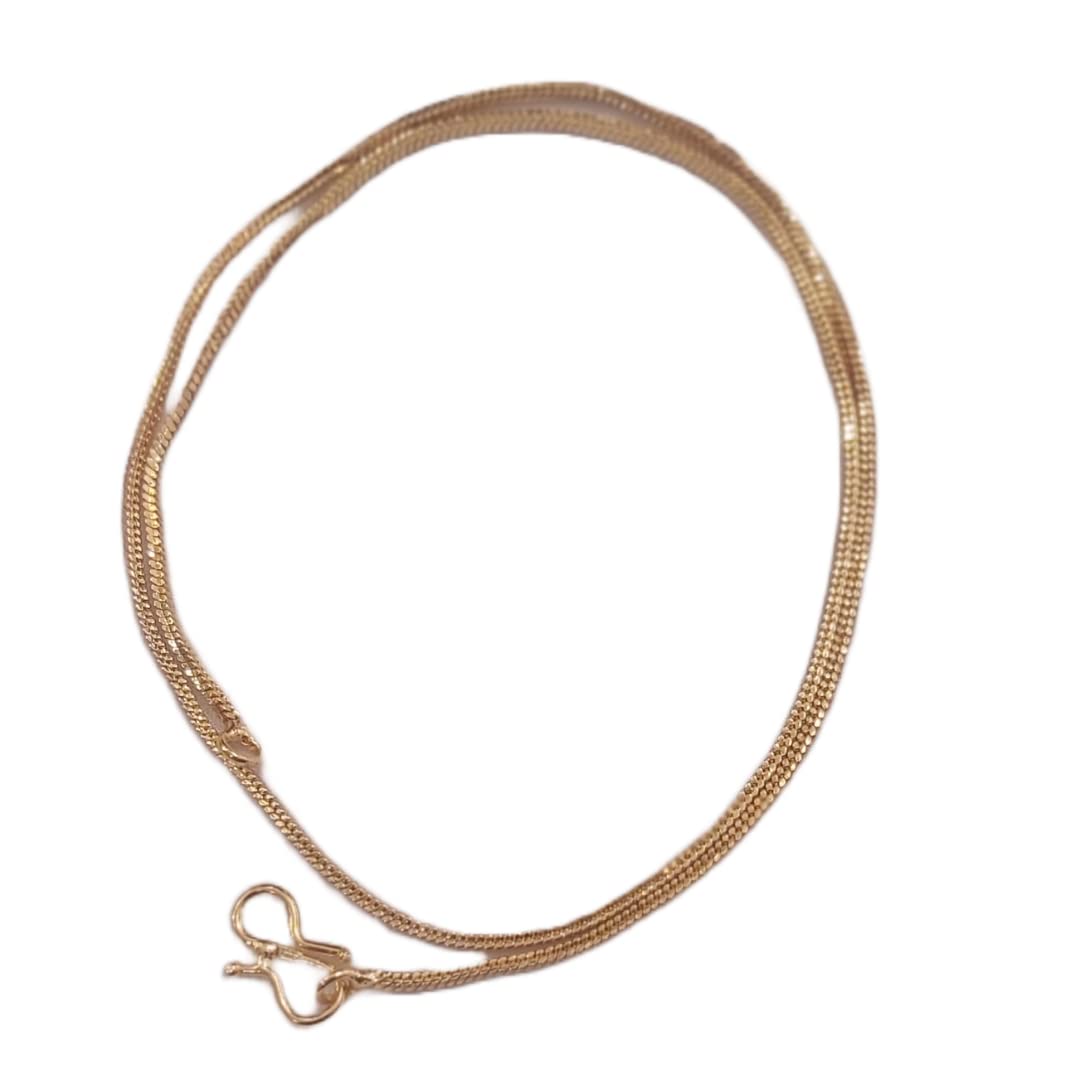 Traditional One Gram Gold Plated Chains For For Women And Girls [18 Inches] (B0BTJ7F4YG) Amazon Price History, Amazon Price Tracker