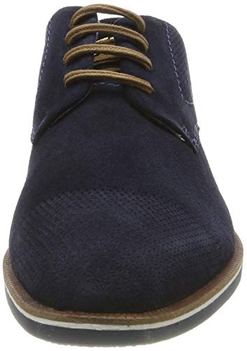 bugatti Herren 312647021400 Derbys, Blau, 44 EU