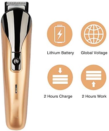 Professional Men Electric Hair Clipper 6 in 1 Multifunctional Cutter Machine Rechargeable Trimmer for Beard Nose Ears