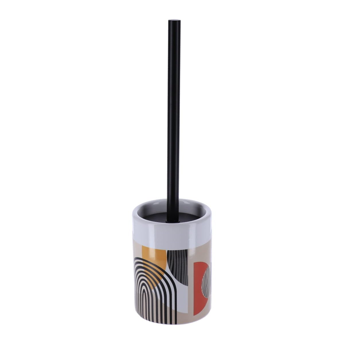 TENDANCE Trendy Decorative Ceramic Toilet Brush with Holder