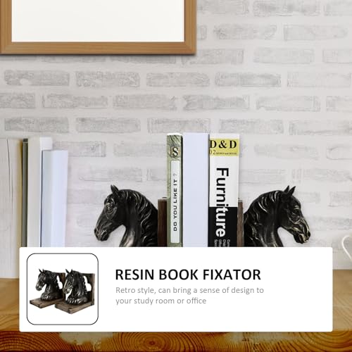 Serrage-Livres Tête de Cheval double usage pour organisation de bureau