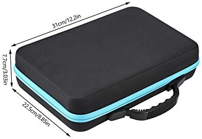 Miniatura 9 de Estuche de transporte de aceite esencial para 60 botellas de 0.2 fl oz, 0.3 fl oz, 0.5 fl oz con asa para aceites perfumados, bolsa de transporte de