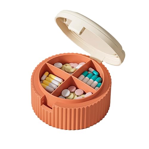 Pastillero, organizador de píldoras, dispensador diario de medicina con vaso de agua plegable, accesorios portátiles para complementar la bolsa de aceite de pescado