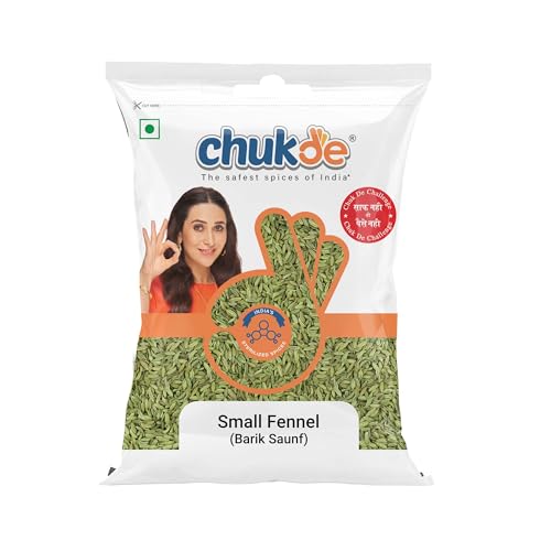 Chukde Barik Saunf - 300 Gram (100 Gm x 3) Lucknowi Fennel Seeds from the Lucknow Region | Naturally Sweet Lakhnavi Saunf | Other Names - Variyali - Mouri- Sombu (B0C8P3H97V) Amazon Price History, Amazon Price Tracker