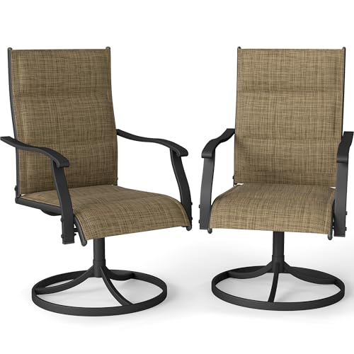 Murago Swivel & Rocking Patio Chairs Set of 2