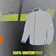 XAVIA GALE Herren-motorradjacke – Wasserdichte Und Belüftete Motorradjacke Mit Schutzstufe 2 | Für Alle Jahreszeiten (4XL, Gelb)