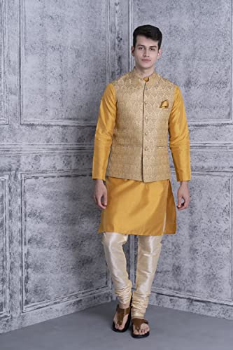 Image of Ethluxis Men's Silk Blend Kurta Set