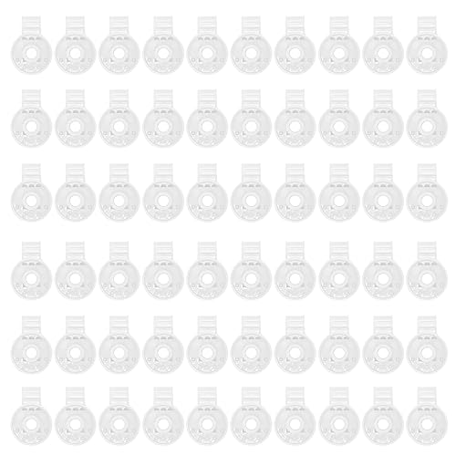 JAGTRADE 60Pcs Plastic Clips Protective Cloth Shade Cloth Plastic Clips Sun Sail Special Clip Shade Net for Garden Flower Plant