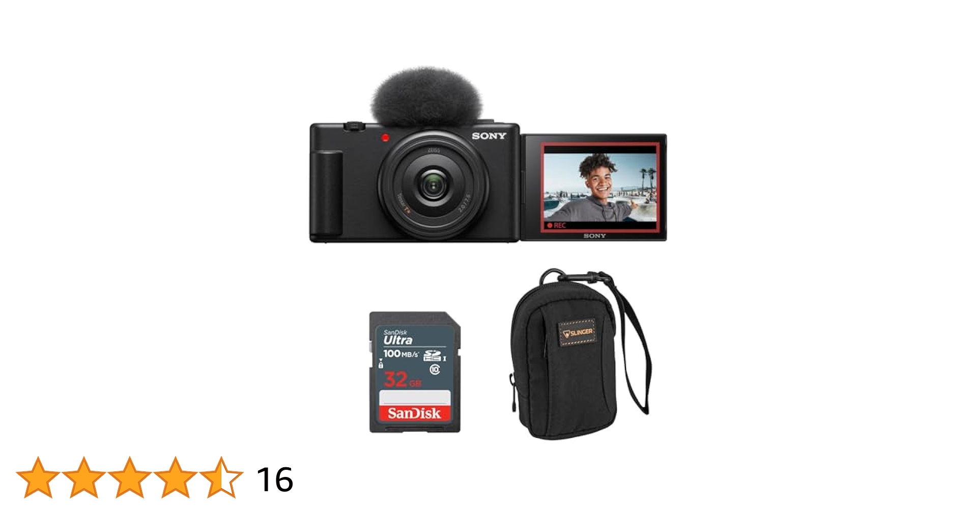 Amazon | Sony ZV-1F Vlogカメラ ブラック SanDisk 32GB SD