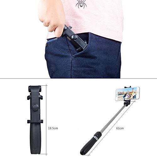 Bastão e Tripé para Celular com Controle Disparador de Fotos Apexel