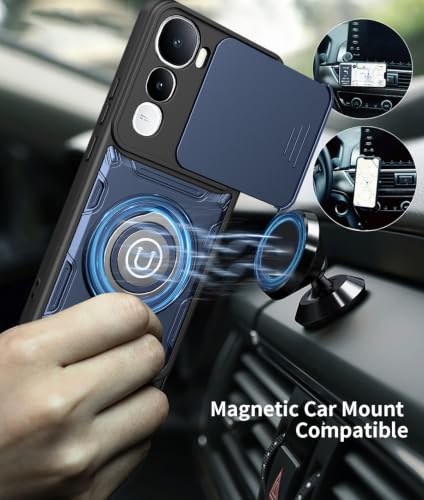 Coque Vivo Y400 Pro 5G de protection intégrale rigide couleur Mor
