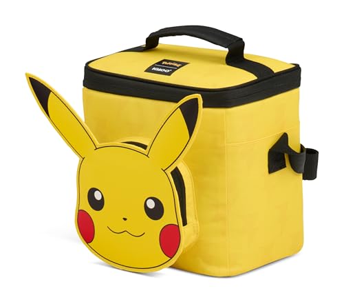 Igloo Pokmon Pikachu 9-Can Lunchbox | Insulated Cooler Bag | Pikachu Yellow