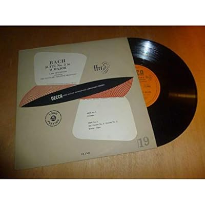 LX 3002 Bach Suite 3 SCO Karl Munchinger 10"