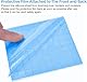 ADWITS 100 Stück 10x10x1mm wärmeleitende Silikonpads, weiches Kühlpad für GPU LED PSU TV DDR Modul IC Chipsatz -Blau