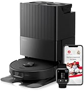 roborock Qrevo Edge S5A Robot Aspirador y Trapeador, 18,500 Pa, Sin Enredos, Cepillo DuoDivide, C...
