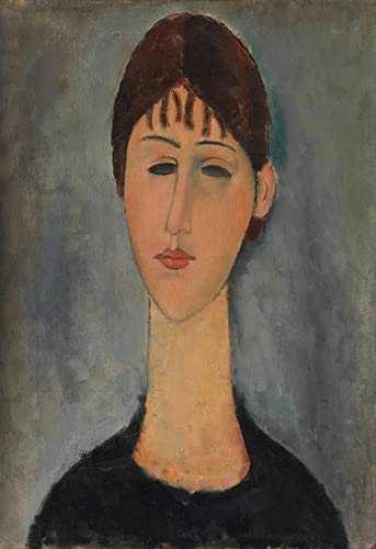 Portrait de Mme Zborowska Modigliani toile pour habiller un mur