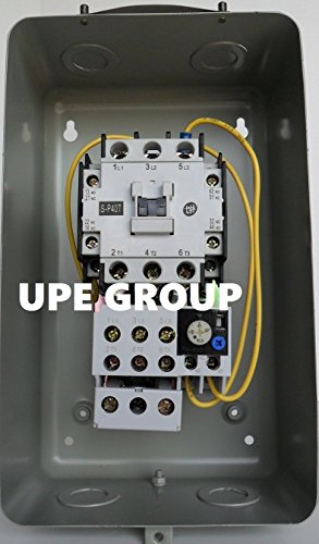 Arrancador magnético para motor eléctrico compresor de aire 25HP 48 AMP 3 fases 460VAC con relé de sobrecarga ajustable miniatura 3