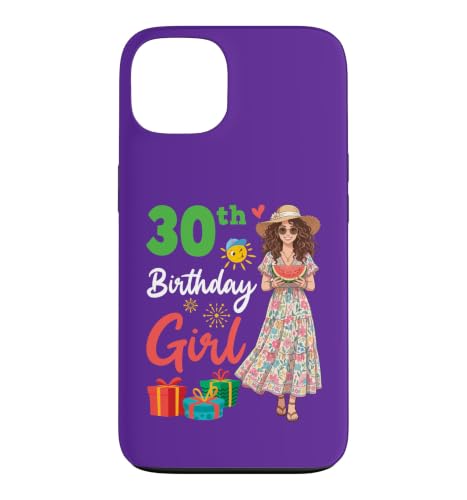 Happy 30th Birthday ���̎q �� �X�C�J �T���V���C�� �p�[�e�B�[ �X�}�z�P�[�X iPhone 13 �p