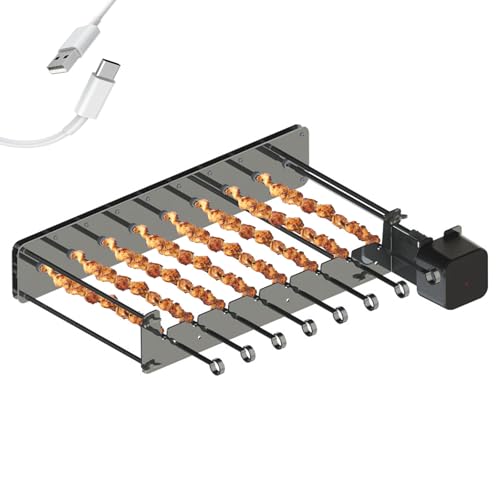 Tournebroche électrique, Ensemble de Brochettes avec 10...