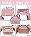 TIMESEEK 30-Pack Blush Pink Gable Treat Boxes with Handles - 6