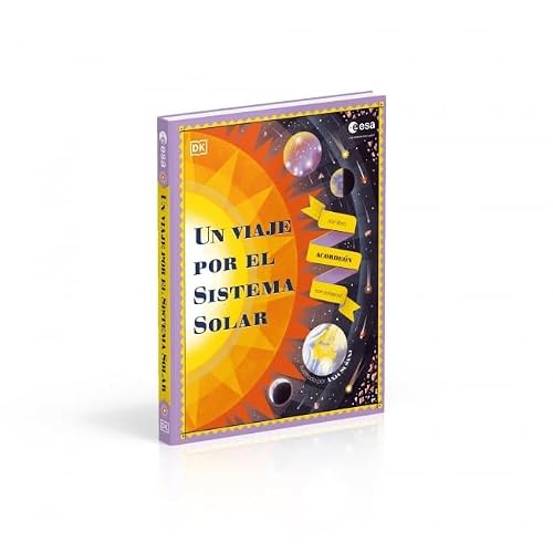 Un viaje por el sistema solar: Un libro acordeón con solapas (Enciclopedia visual juvenil)