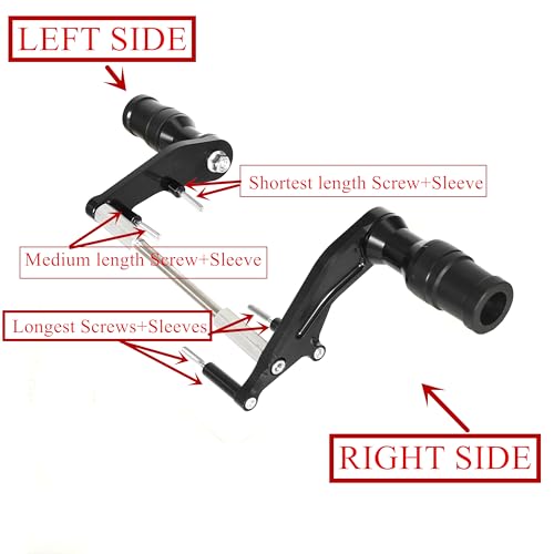 GOODELY CNC Motorcycle Frame Sliders for Grom