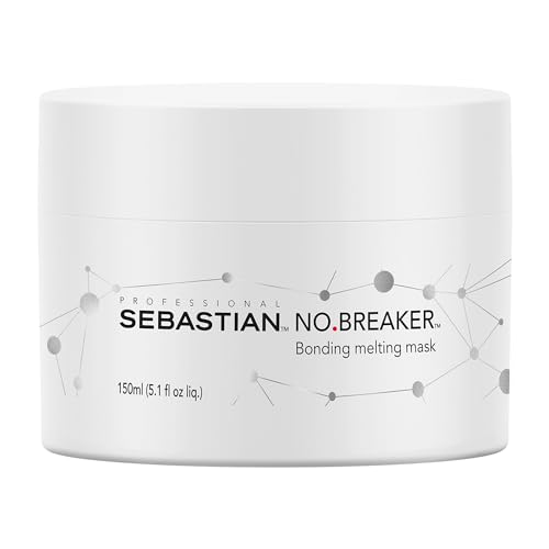 Sebastian Professional NO.BREAKER Bonding Melting Hair Mask | Reparaturbehandlung für geschädigtes Haar | Intensive Pflege | Für glatteres, glänzenderes Haar | 150ml
