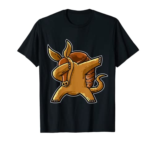 Maglietta Dabbing Animal Armadillo - Dab Tee Armadillos Funny Maglietta