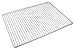 Grille de barbecue en inox européene, réglable en largeur, de 65-90x45cm, Grille Extensible