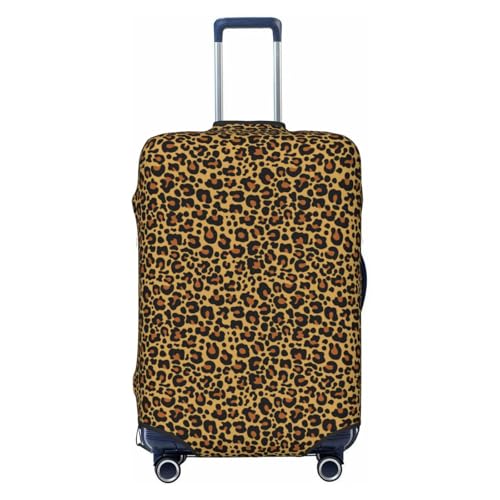 VOSERY Travel Luggage Cover - leopard fashion print Washable Suitcase Covers Protector Fits 18-32 Inch Luggage