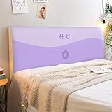 Tissu de qualité supérieure: 100% Polyester rend votre housse de tête de lit confortable, résistante et durable. Grâce à la technologie de teinture unique, la couleur peut rester inchangée après des lavages répétés, parfait pour une utilisation toute l'année.