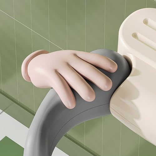 Support de douche pour bébé mural sans perçage gain de place - 8