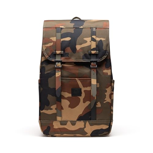 Image of Herschel Supply Co. Unisex Retreat Backpack Woodland Camo /Black Label One Size