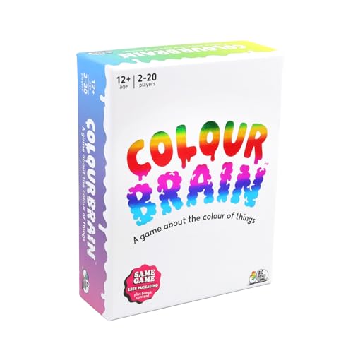 Big Potato Colourbrain – Award-Winning Family Board Game for Adults and Kids, Fun Colour Quiz Game for 2–20 Players, Easy to Learn, Great Gift Idea (Smaller Box)